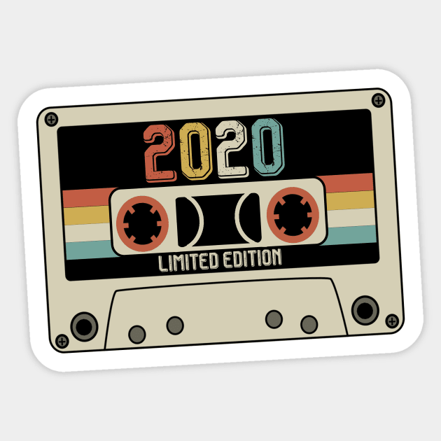 2020 - Limited Edition - Vintage Style Sticker by Debbie Art